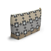 World's Fair Accessory Pouch w T-bottom in Brown